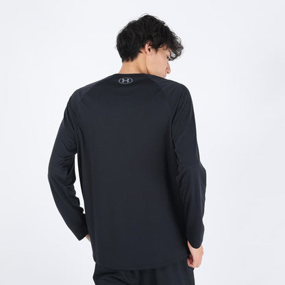 長袖Tシャツ ヒートギア(夏向け) メンズ テック2.0 ロングスリーブ 1358562 BLK/GPH AT