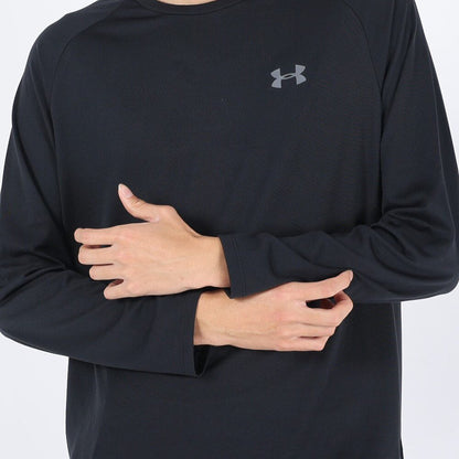長袖Tシャツ ヒートギア(夏向け) メンズ テック2.0 ロングスリーブ 1358562 BLK/GPH AT
