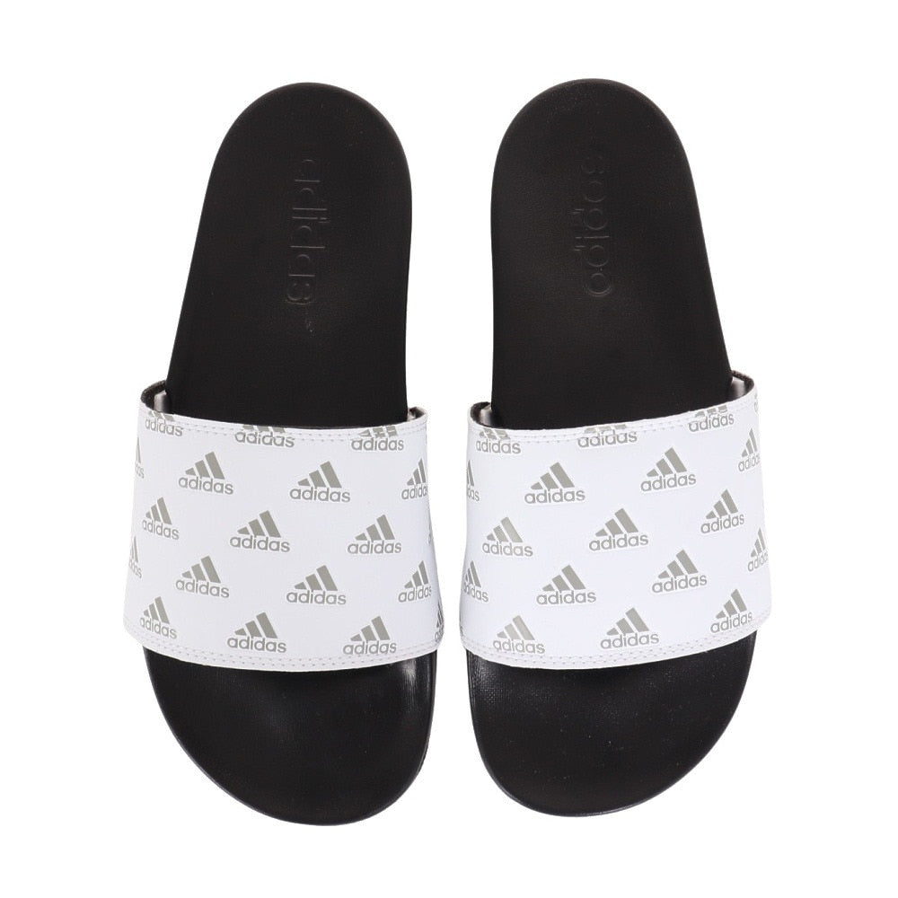 サンダル アディレッタコンフォートサンダル ホワイト GV9737 シャワーサンダル スリッポン 軽量 タウン