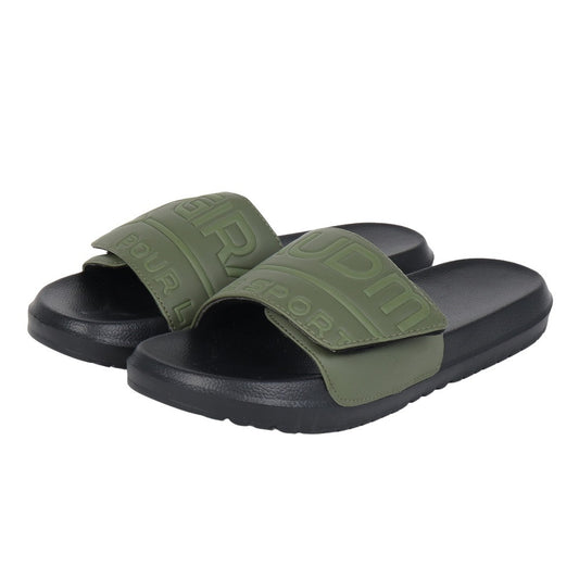 サンダル カーキ SP4S0003-SH804-GRCDL KHK シャワサン スライドサンダル 面ファスナー 安定感