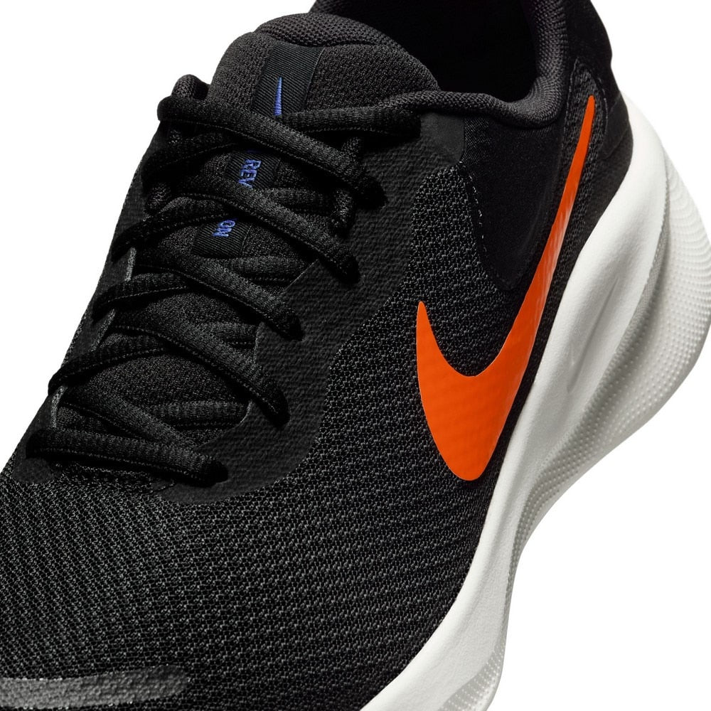 【ナイキ NIKE】 スポーツ シューズ レボリューション7 ブラック FB2207-008 スニーカー ランニングシューズ クッション性 学校 部活 登校 通学 運動