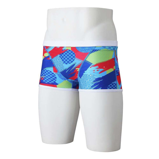 【MIZUNO（ミズノ）】メンズ 競泳水着 トレーニング水着 練習用水着 EXER SUITS（エクサースーツ）Ri Collection 池江璃花子選手監修 ボックス N2MBB568