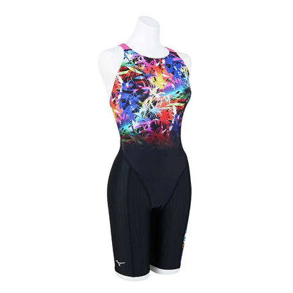 【MIZUNO（ミズノ）】レディース 競泳水着 レーシング水着 WA承認 STREAM ACE（ストリームエース）ハーフレッグ（マスターズバック） N2MGB742