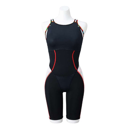 【MIZUNO（ミズノ）】レディース 競泳水着 レーシング水着 WA承認 ST LALA  ハーフレッグ（マスターズバック）N2MGB747