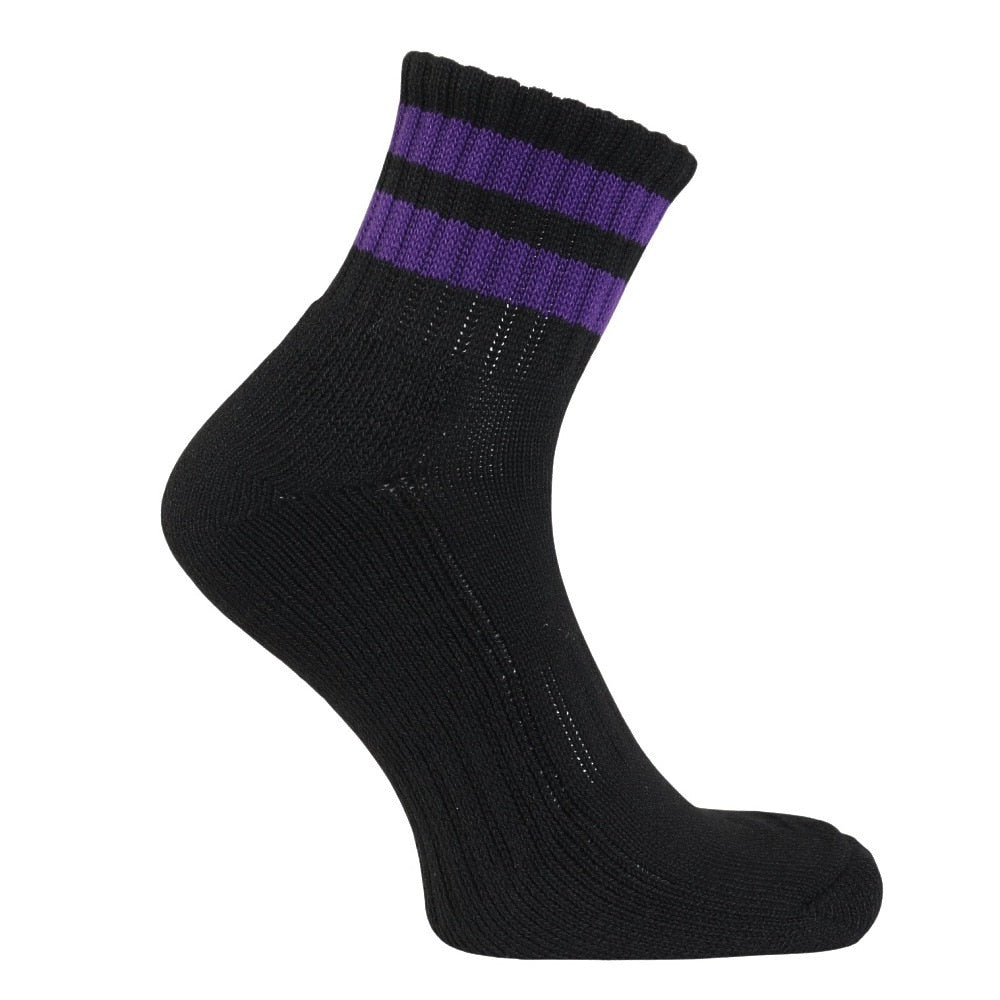 1足組 アンクル丈 ラインソックス 894Q4GSA0043 BLK