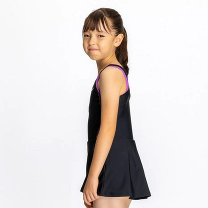 【NIKE（ナイキ）】ジュニア 女子 ガールズ スクール水着 キュロットワンピース 1991106