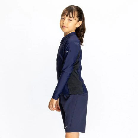 【NIKE（ナイキ）】ジュニア  スクール水着 ユニセックス長袖 ショーツセット 1991112