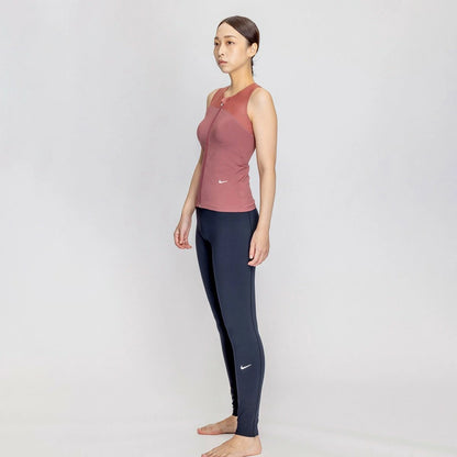 【NIKE（ナイキ）】レディース フィットネス水着 ジップ付き 袖なし レギンス セパレーツ 2993127