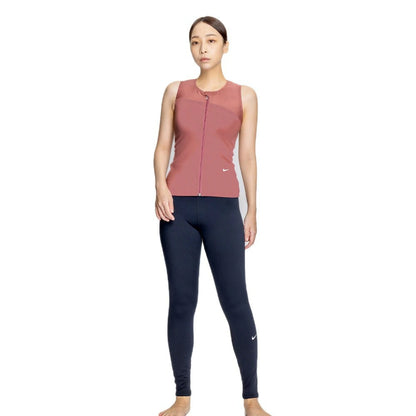 【NIKE（ナイキ）】レディース フィットネス水着 ジップ付き 袖なし レギンス セパレーツ 2993127