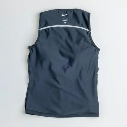 【NIKE（ナイキ）】レディース フィットネス水着 クロップド ジップ付き 袖なし セパレーツ 2993137