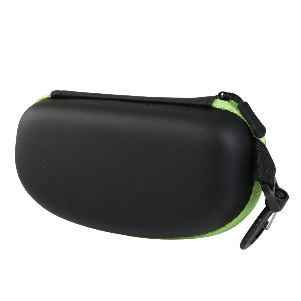 ゴーグルケース 水泳バッグ M ブラック×ブルーAS5SAZ70U BKBL ゴーグル保護 持ち運び フック付き