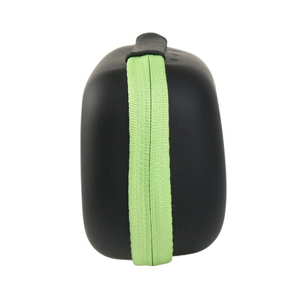 ゴーグルケース 水泳バッグ M ブラック×ブルーAS5SAZ70U BKBL ゴーグル保護 持ち運び フック付き