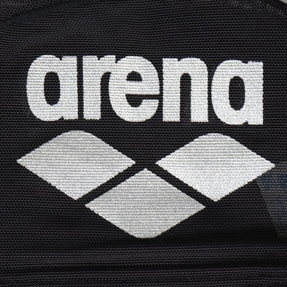 【arena（アリーナ）】水泳帽 スイムキャップ メッシュ AS5SSC41U BKSL