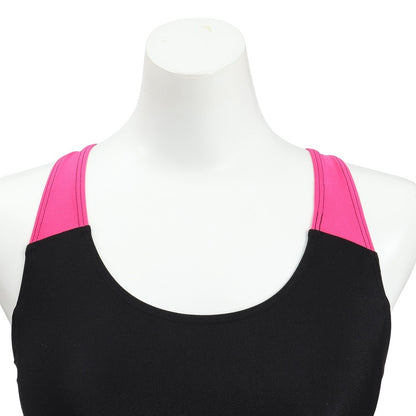 【arena（アリーナ）】レディース 競泳水着 ブラトップ 縫い込みパッド パッド付き トレーニング 練習用 ロゴ 入り  AS5SWM31L