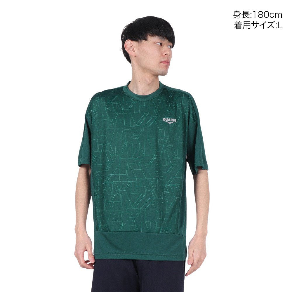 ドライプラス PBT メッシュ半袖Tシャツ 5S0011-TRCT-863HD DGRN