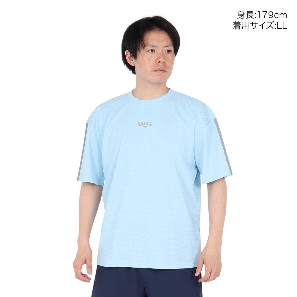 ドライプラス 15UV DIAMOND 半袖Tシャツ 5S0024-TRCT-863GC SAX