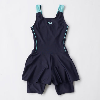 【FILA（フィラ）】ジュニア 女子 スクール水着 Tシャツセット オンスクール 125665