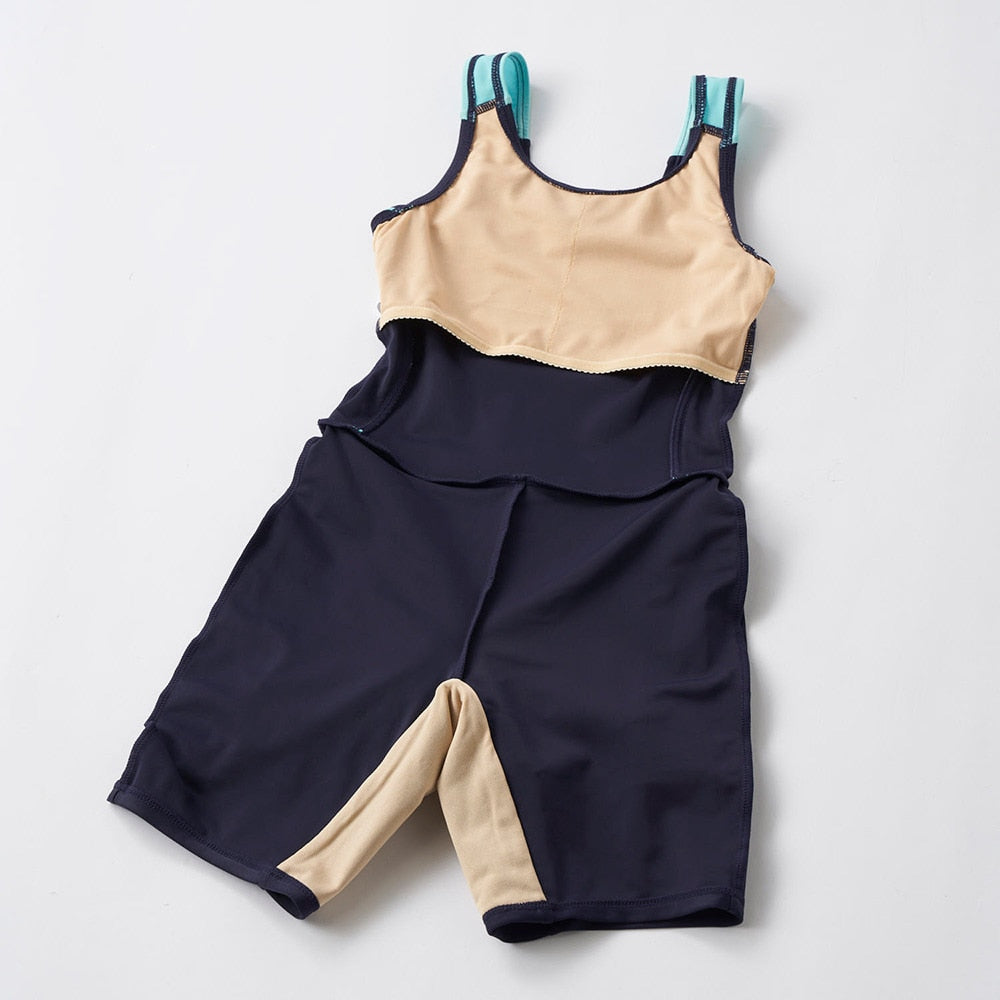 【FILA（フィラ）】ジュニア 女子 スクール水着 Tシャツセット オンスクール 125665