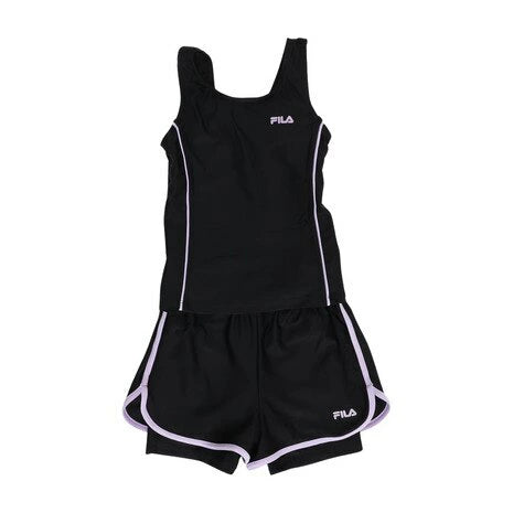 【FILA（フィラ）】ジュニア 女子 スクール水着 Ｔシャツセット オンスクール 125666