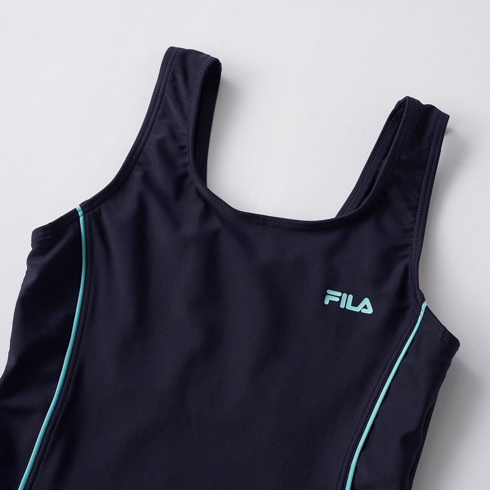 FILA（フィラ）】ジュニア 女子 スクール水着 Tシャツセット オン