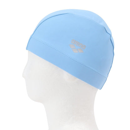 【arena（アリーナ）】水泳帽 テキスタイル ライトブルー 54-59センチ AS5SSC71U BL02