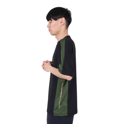 ドライプラスクール シャインブロック UV WAKI 半袖Tシャツ 5S0030-TRCT-863ES BLK