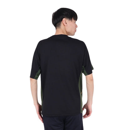 ドライプラスクール シャインブロック UV WAKI 半袖Tシャツ 5S0030-TRCT-863ES BLK