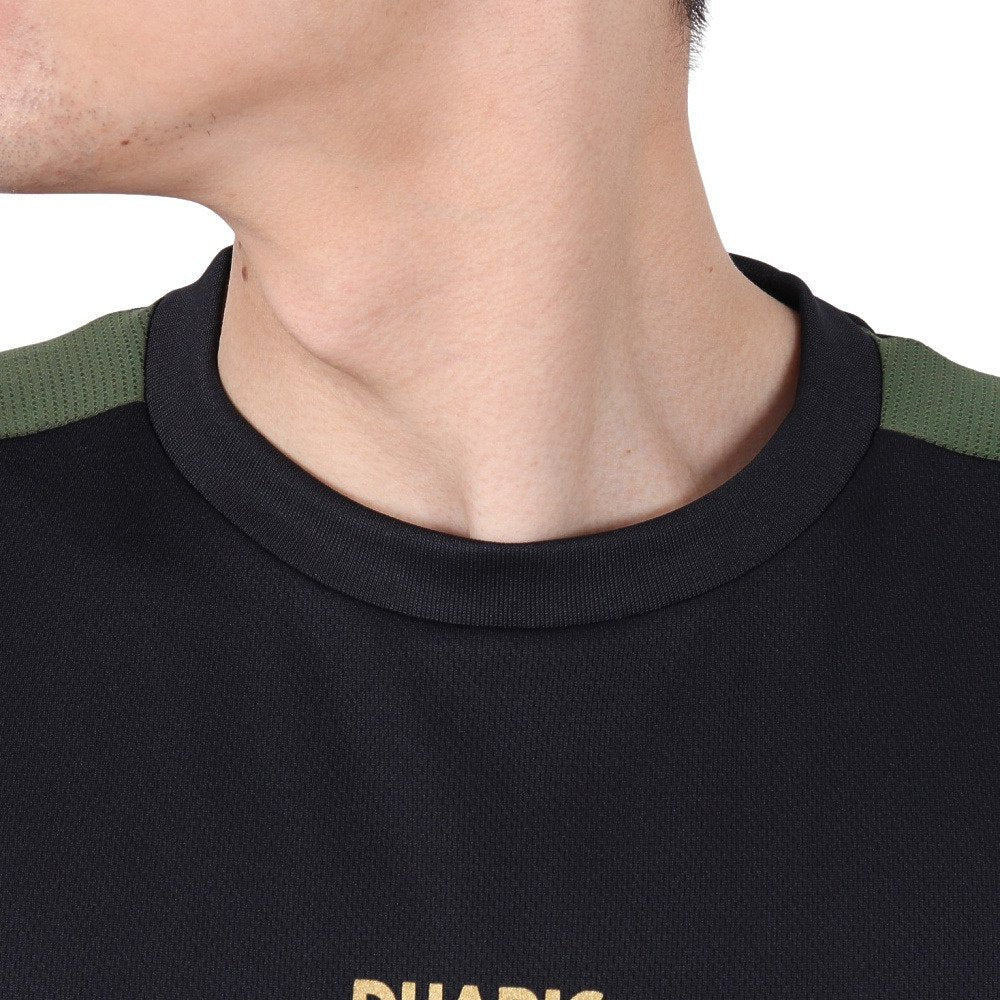 ドライプラスクール シャインブロック UV WAKI 半袖Tシャツ 5S0030-TRCT-863ES BLK