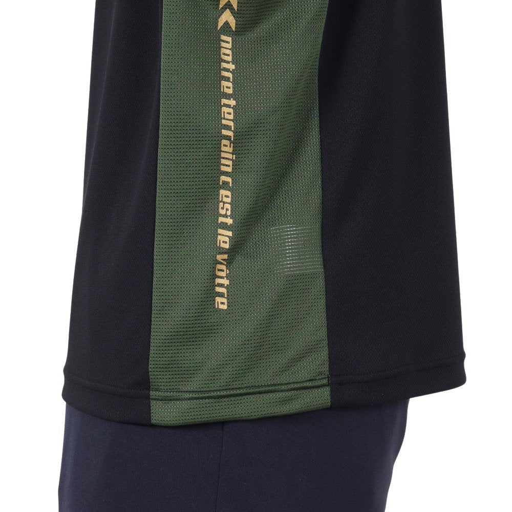 ドライプラスクール シャインブロック UV WAKI 半袖Tシャツ 5S0030-TRCT-863ES BLK