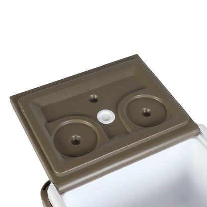 クーラーボックス COOLPOINT 6 WE2TDI35 GRY