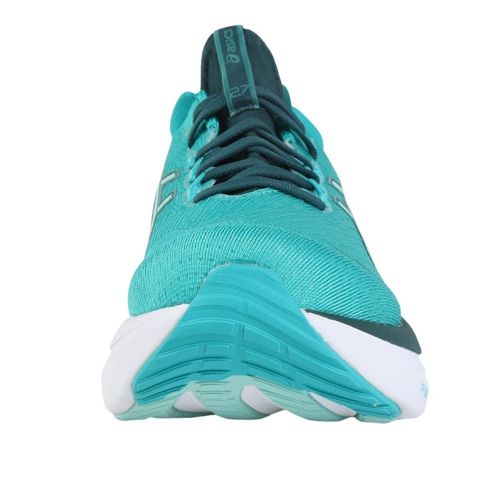 ランニングシューズ ゲルニンバス27 ターコイズ 1011B958.400 スニーカー クッション 快適 GEL-NIMBUS 27