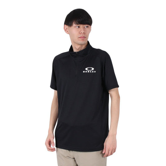 Enhance 半袖 モックネック シャツ 15.0 FOA407648-02E