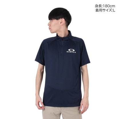 Enhance 半袖 モックネック シャツ 15.0 FOA407648-6AC