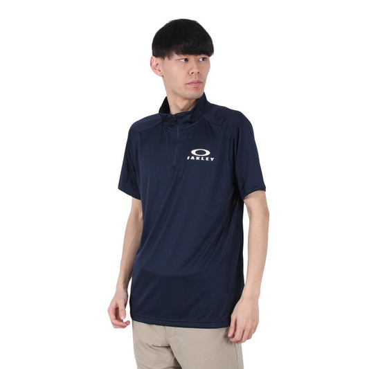 Enhance 半袖 モックネック シャツ 15.0 FOA407648-6AC