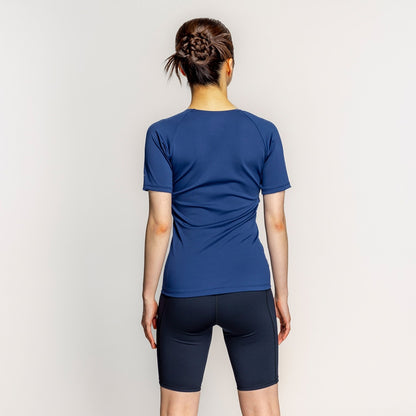 【NIKE（ナイキ）】レディース フィットネス水着 ジップ付き 半袖 セパレーツ 2993145