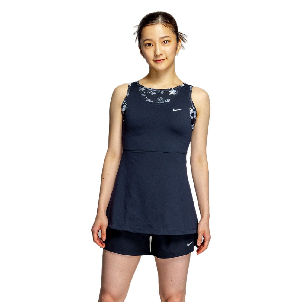 【 NIKE（ナイキ）】 レディース フィットネス水着 ふんわりシルエット 2in1パンツ セパレーツ 上下セット 299314