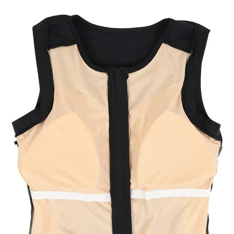 【Ryuna（リュウナ）】レディース フィットネス水着 袖なし セパレート NB2513R