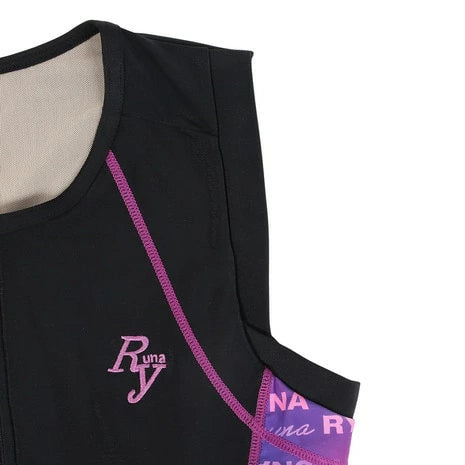 【Ryuna（リュウナ）】レディース フィットネス水着 袖なし セパレート NB2513R