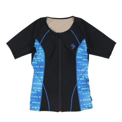 【Ryuna（リュウナ）】レディース フィットネス水着 半袖 セパレート NB2514R