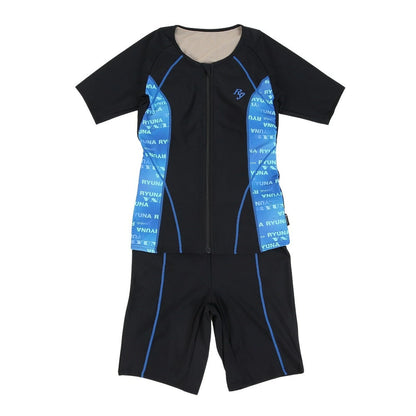 【Ryuna（リュウナ）】レディース フィットネス水着 半袖 セパレート NB2514R