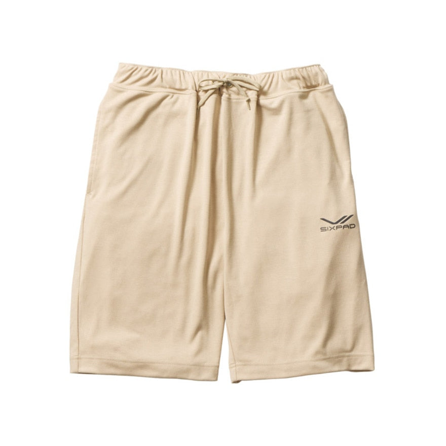 リカバリーウェア スリープハーフパンツ ベージュ Lサイズ SO-AS-20C-L 遠赤外線 コンディショニングウェア