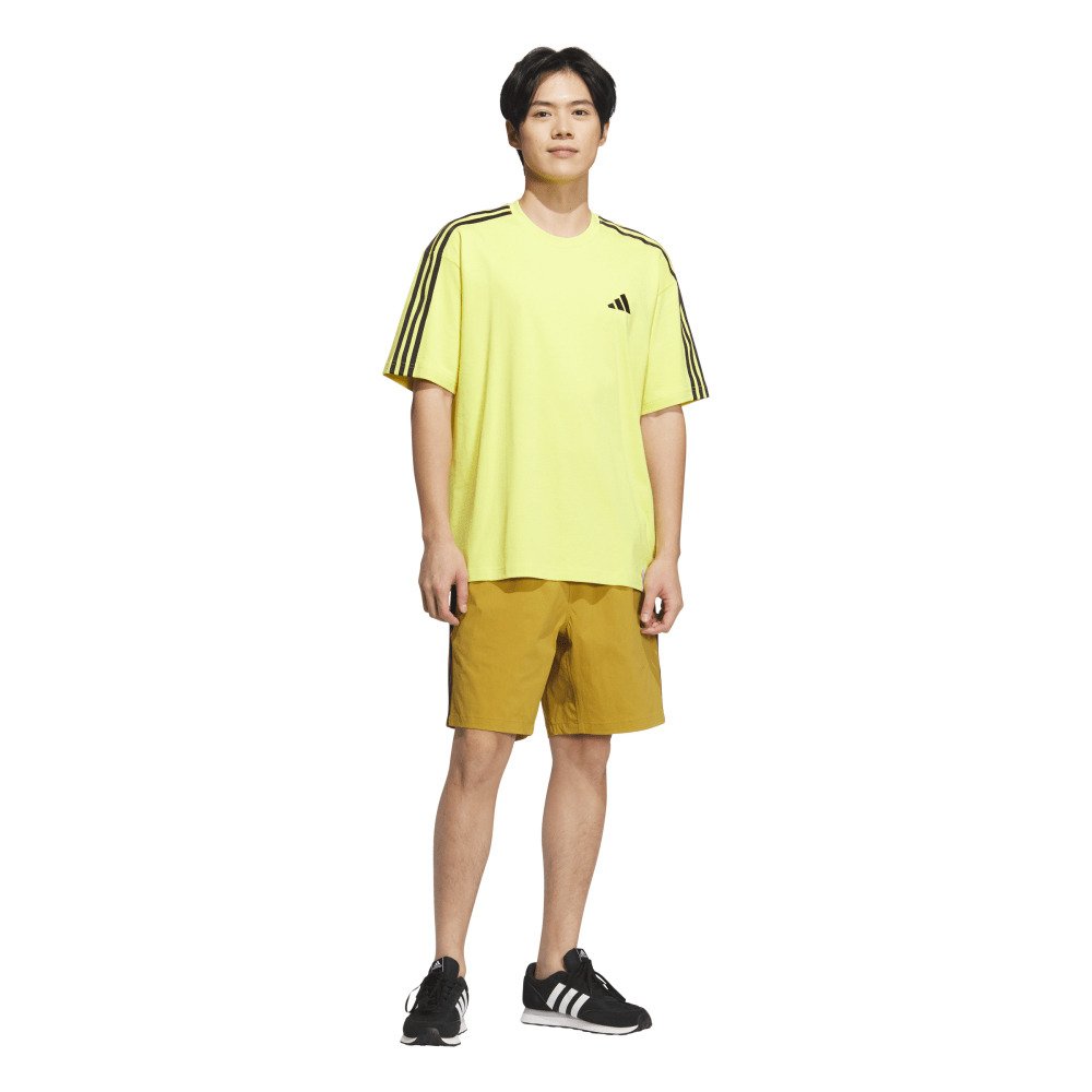 エッセンシャルズ プラス ルーズフィット スリーストライプス 半袖Tシャツ JUP90-JW6948