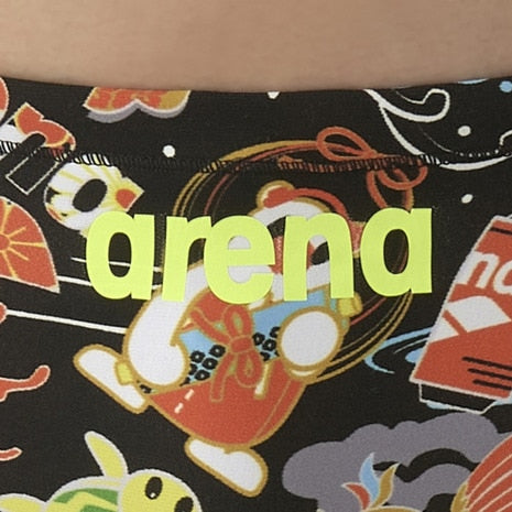 【arena（アリーナ）】メンズ 競泳水着 トレーニング水着 練習用水着 TOUGHSUIT（タフスーツ） スパッツ ショートボックス AS5FWM29M