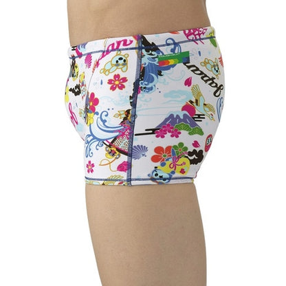 【arena（アリーナ）】メンズ 競泳水着 トレーニング水着 練習用水着 TOUGHSUIT（タフスーツ） スパッツ ショートボックス AS5FWM29M