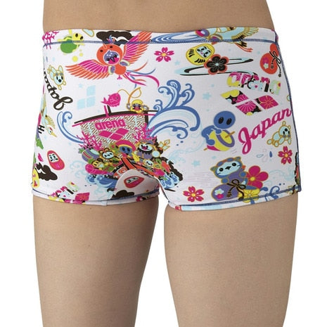 【arena（アリーナ）】メンズ 競泳水着 トレーニング水着 練習用水着 TOUGHSUIT（タフスーツ） スパッツ ショートボックス AS5FWM29M