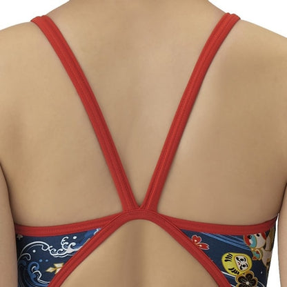 【arena （アリーナ）】レディース 競泳水着 トレーニング水着 練習用水着 TOUGHSUIT（タフスーツ）アリーナくん ワンピース AS5FWM28L