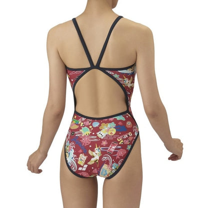 【arena （アリーナ）】レディース 競泳水着 トレーニング水着 練習用水着 TOUGHSUIT（タフスーツ）アリーナくん ワンピース AS5FWM28L