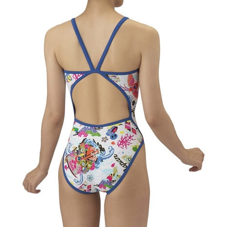 【arena （アリーナ）】レディース 競泳水着 トレーニング水着 練習用水着 TOUGHSUIT（タフスーツ）アリーナくん ワンピース AS5FWM28L