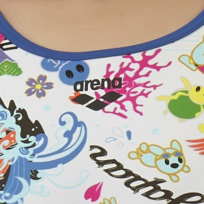 【arena （アリーナ）】レディース 競泳水着 トレーニング水着 練習用水着 TOUGHSUIT（タフスーツ）アリーナくん ワンピース AS5FWM28L