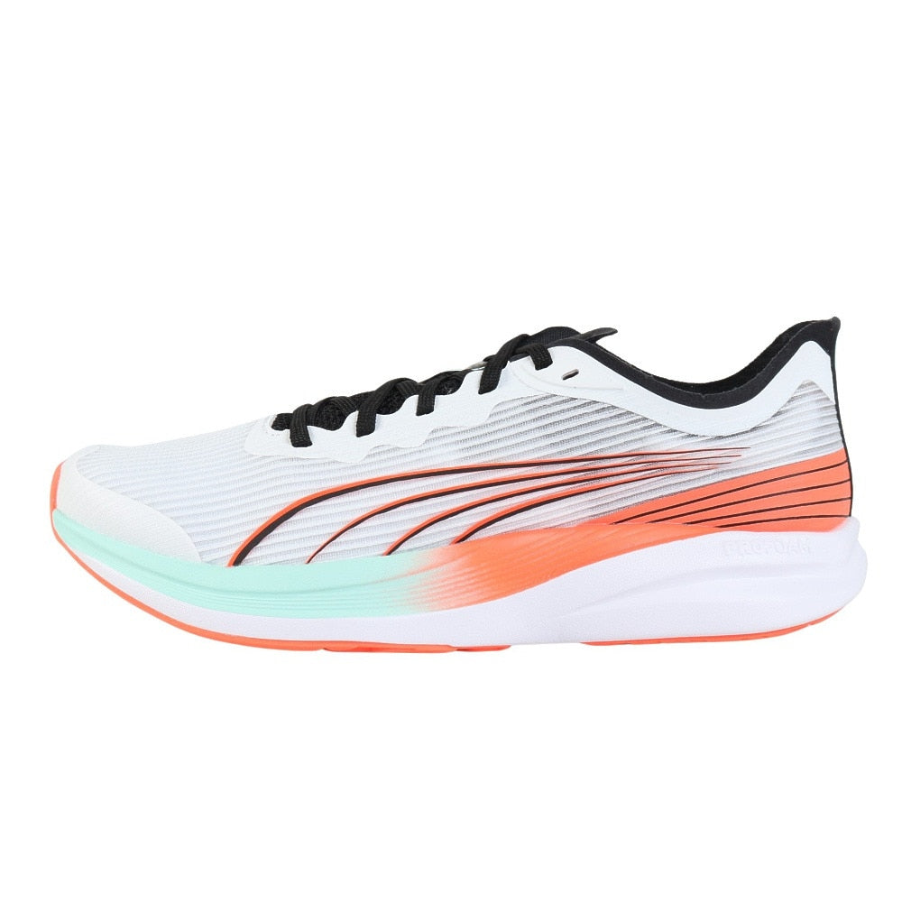 ランニングシューズ トレーニングシューズ 部活 リディーム プロ レーサー ホワイト オレンジ 37944219 スニーカー